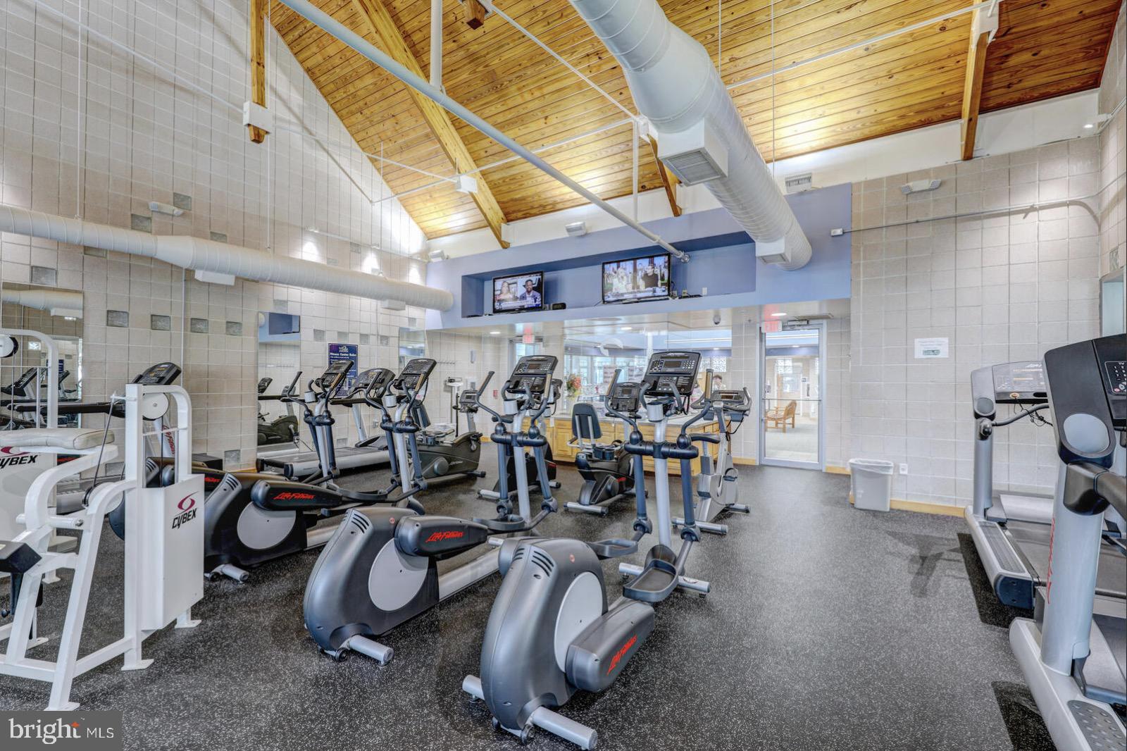 89 October Glory Avenue Ocean View, DE 19970 - Photo 70 of 77 a view of a room with gym equipment