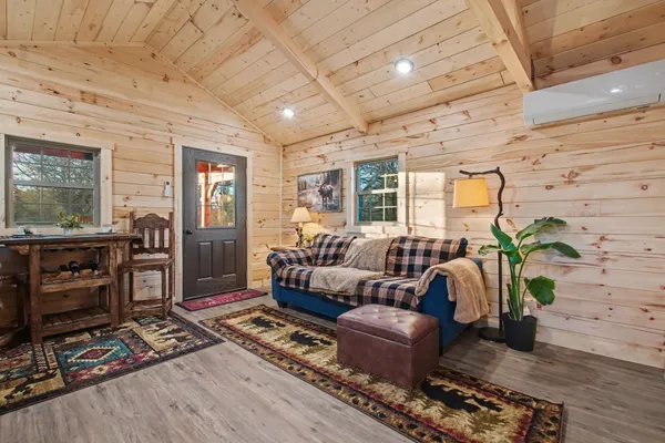 a kitchen with stainless steel appliances granite countertop a stove and a refrigerator