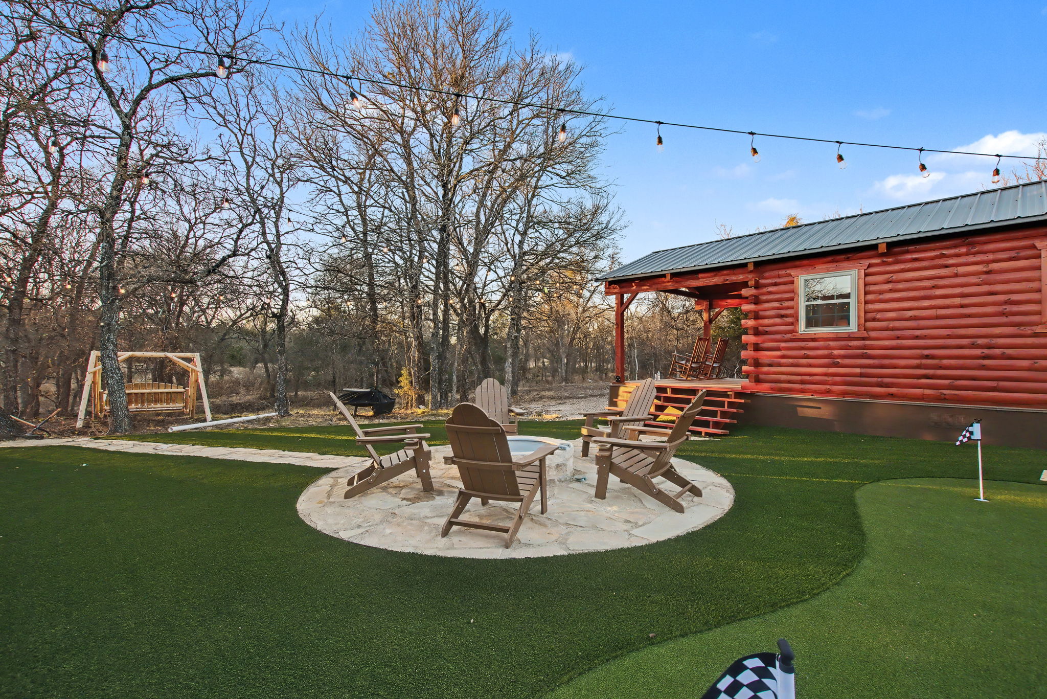 13510 County Road 3642 Kempner, TX 76539 - Photo 6 of 38 View of grassy yard with a patio and a putting green