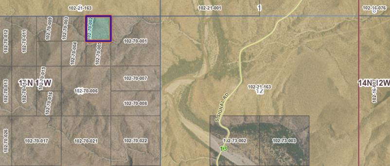 Parcel Parcel 102-70-002 Wikieup, AZ 85360 - Photo 6 of 6 Other