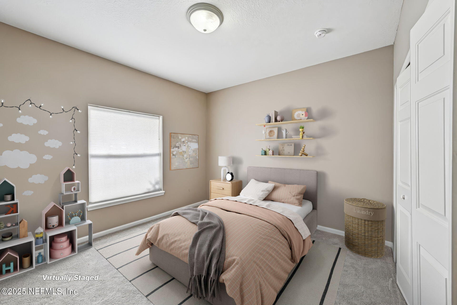 5300 Rising Sun Court St. Johns, FL 32259 - Photo 19 of 43 a bedroom with a bed and a window