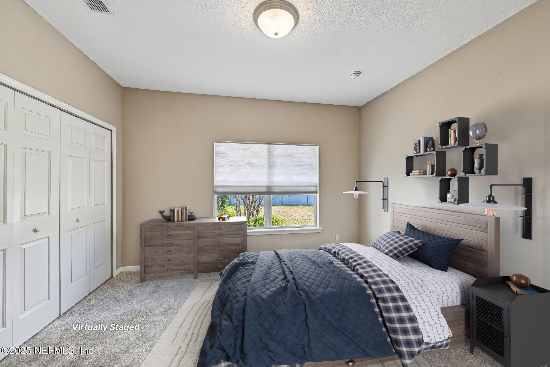 5300 Rising Sun Court St. Johns, FL 32259 - Photo 20 of 43 a bedroom with a bed and a large window