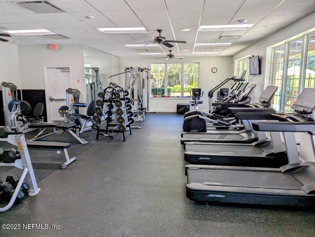 5300 Rising Sun Court St. Johns, FL 32259 - Photo 31 of 43 a view of a room with gym equipment
