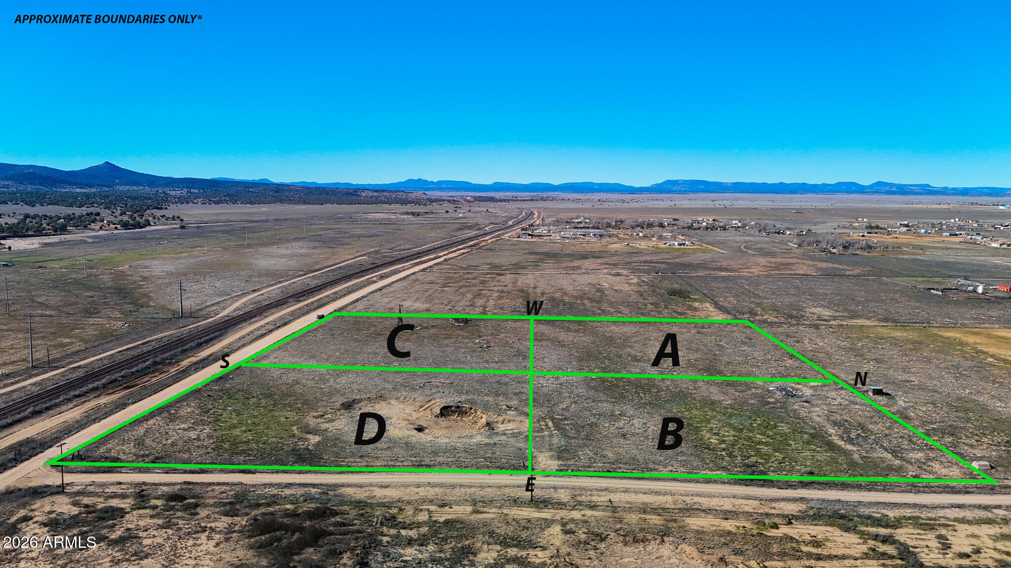 2300 Santa Fe Road Paulden, AZ 86334 - Photo 1 of 21 a view of a yard with an outdoor space