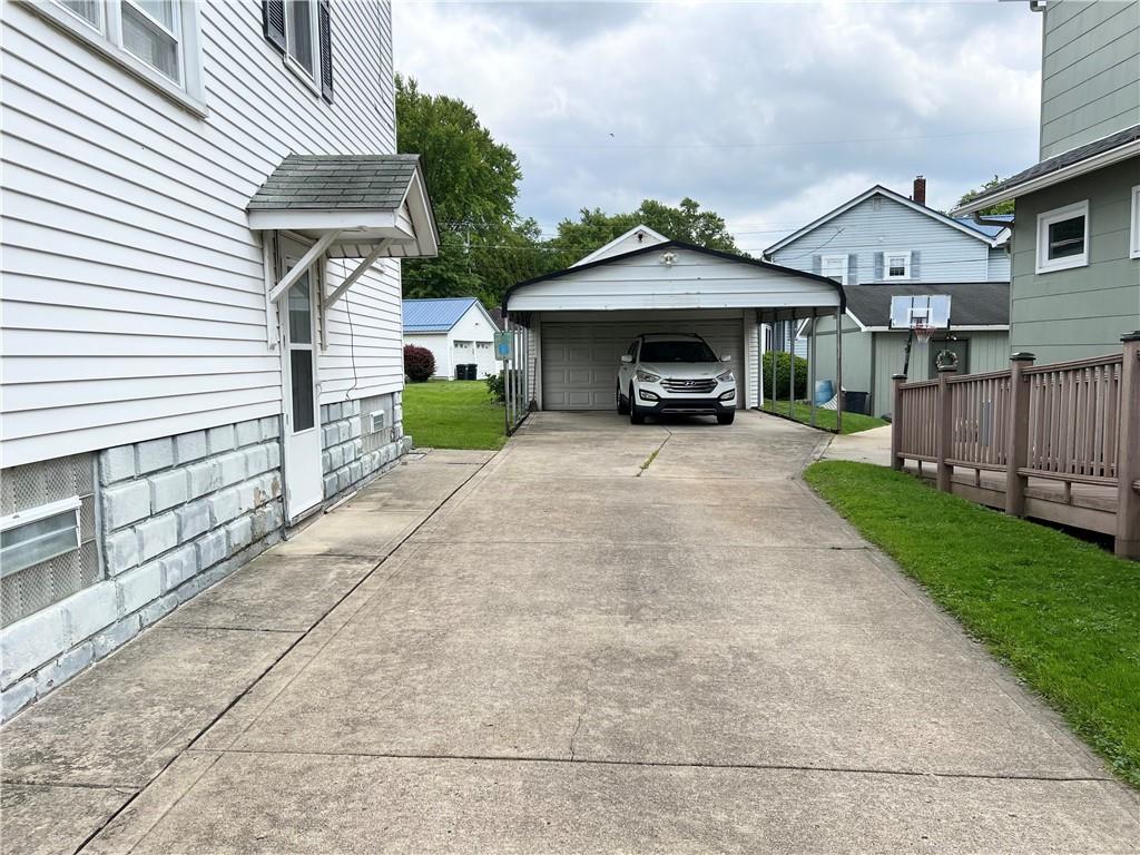 1673 Hancock Avenue Apollo, PA 15613 - Photo 24 of 30 Conrete driveway. Plenty of parking space!