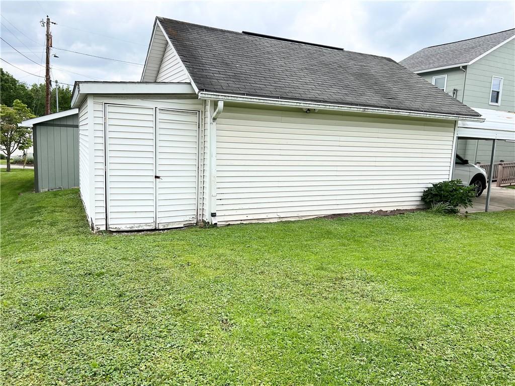 1673 Hancock Avenue Apollo, PA 15613 - Photo 27 of 30 View of garage.