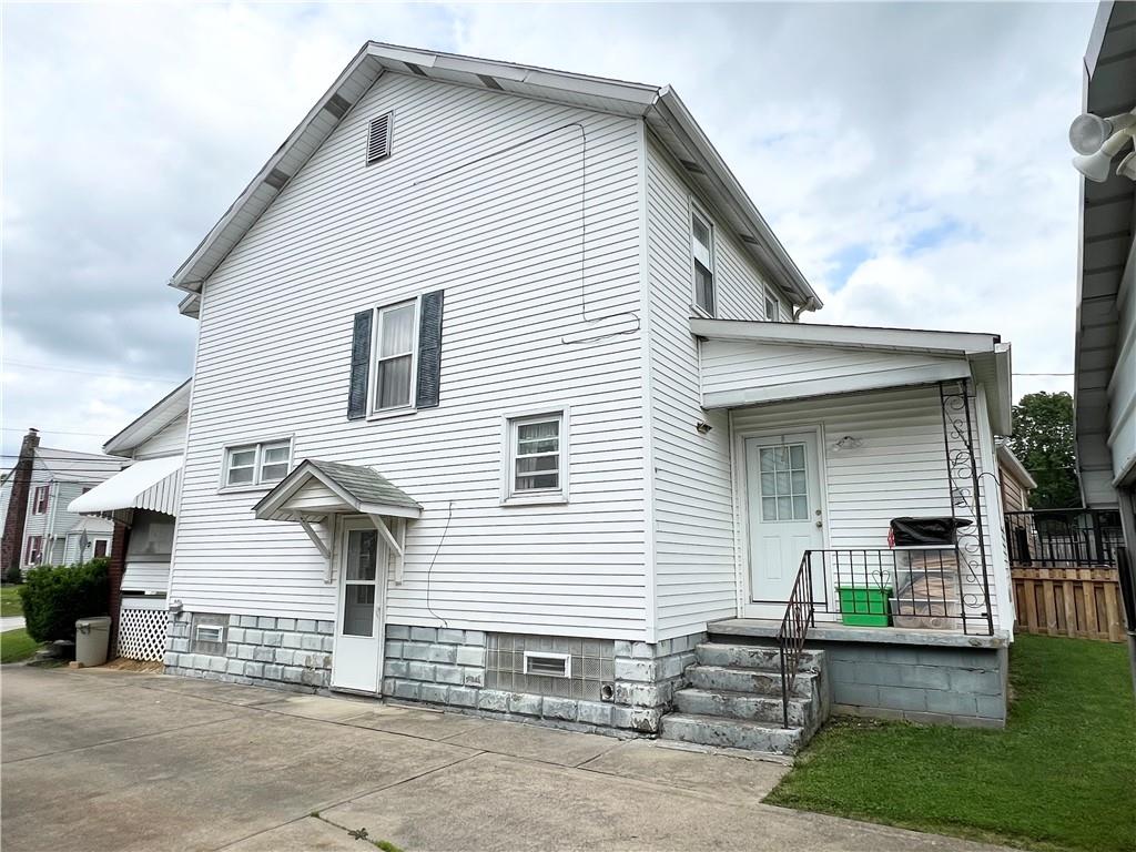 1673 Hancock Avenue Apollo, PA 15613 - Photo 29 of 30 Side entrance goes into entry to go up to kitchen or downstairs to lower level. Back entrance goes into full bath area.