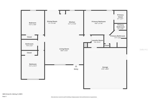 $319,900 | 3825 Citroen Drive, Sebring, FL 33872