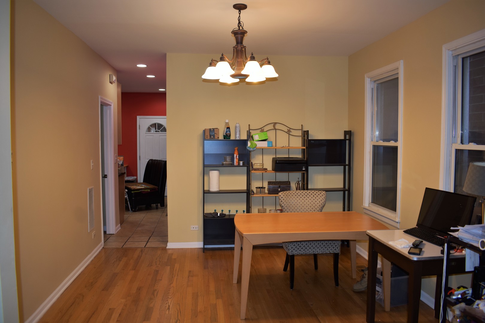 3539 North Pulaski Road Chicago, IL 60641 - Photo 12 of 23 a view of a dining room with furniture and wooden floor