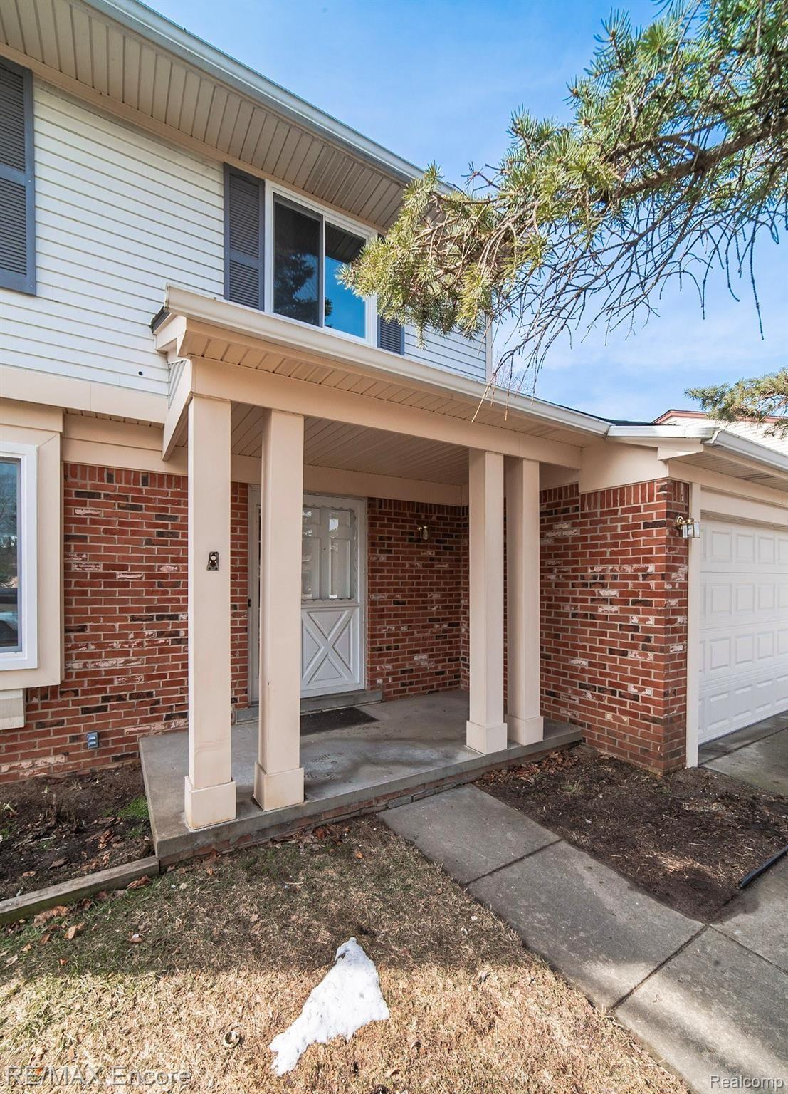 Covered porch and gutters