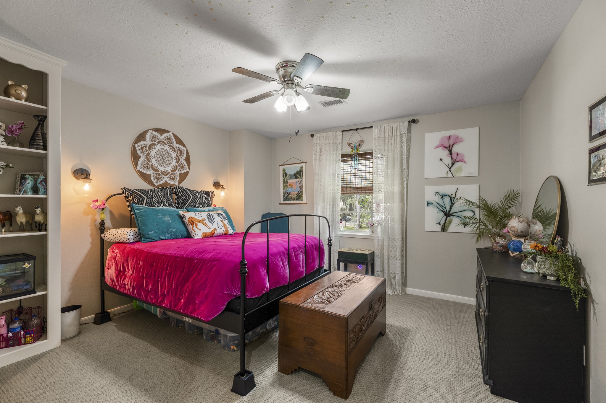 17627 Forest Mist Drive Spring, TX 77379 - Photo 23 of 32 Another bedroom, this one with built-ins.