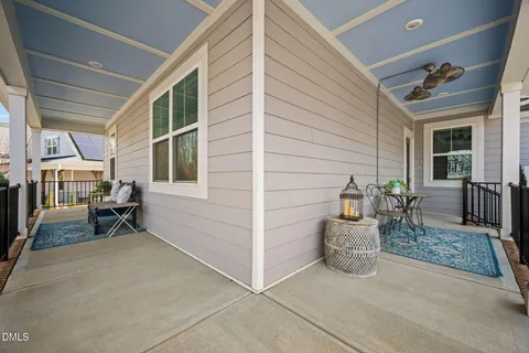 a view of an outdoor space with porch