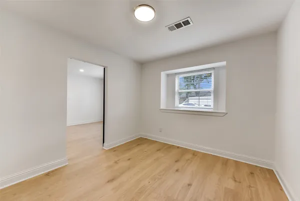 wooden floor in an empty room