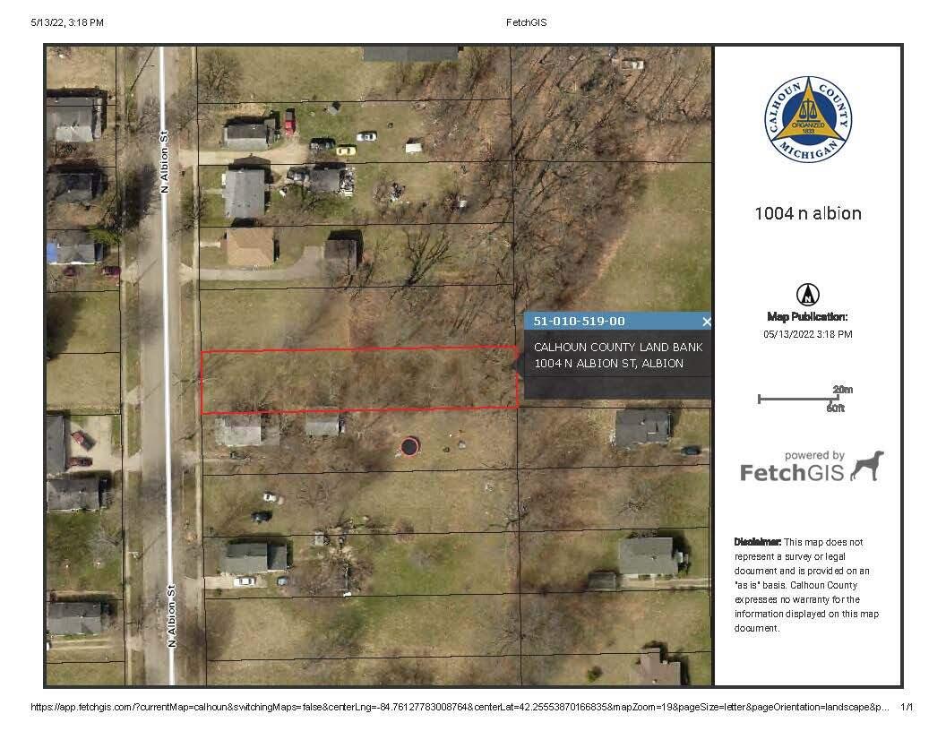 1004 North Albion Street Albion, MI 49224 - Photo 2 of 2 gis 1004 n albion