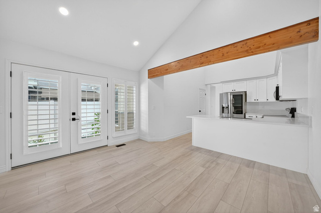 6969 South 855 East Midvale, UT 84047 - Photo 21 of 55 Vaulted ceiling with an exposed wood beam