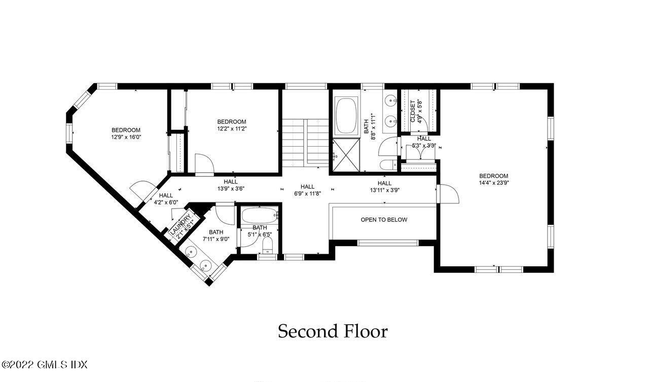 15 Horseshoe Road Cos Cob, CT 06807 - Photo 30 of 33 a picture of a floor plan