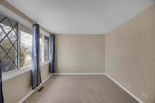 a view of a window in a room