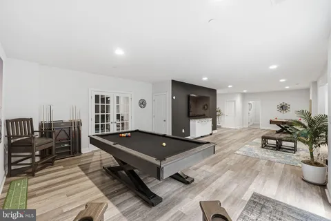 a room with games and windows