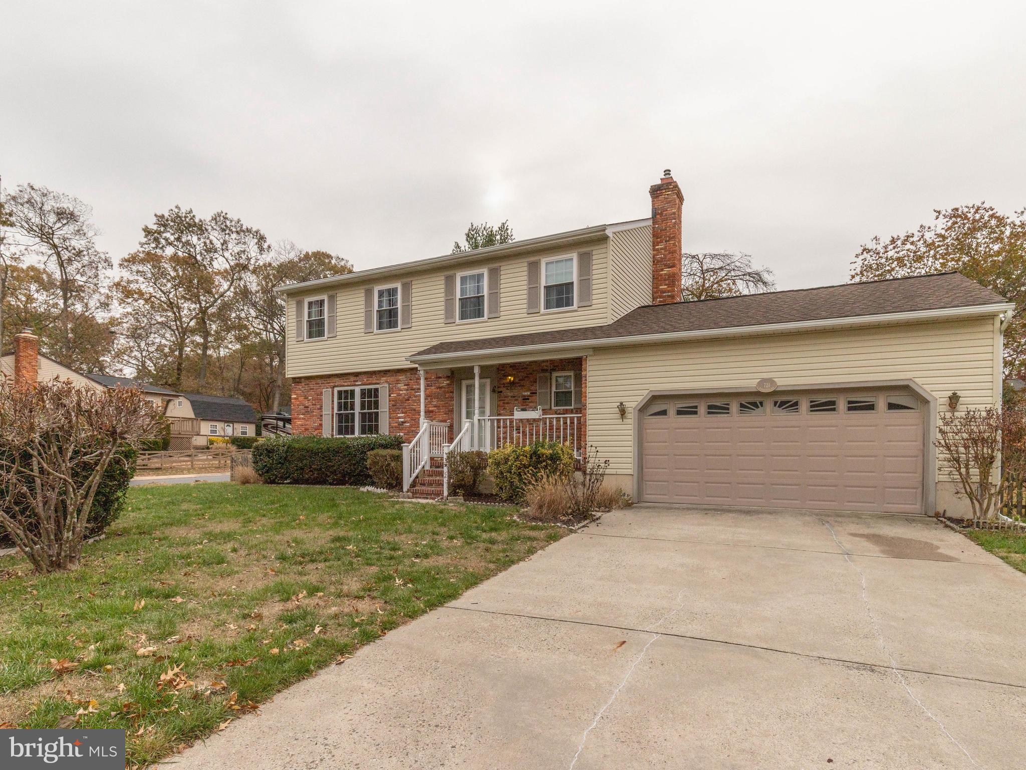 721 Mesquite Road Severn, MD 21144 - Photo 2 of 36 Stately Colonial w/ Concrete Driveway