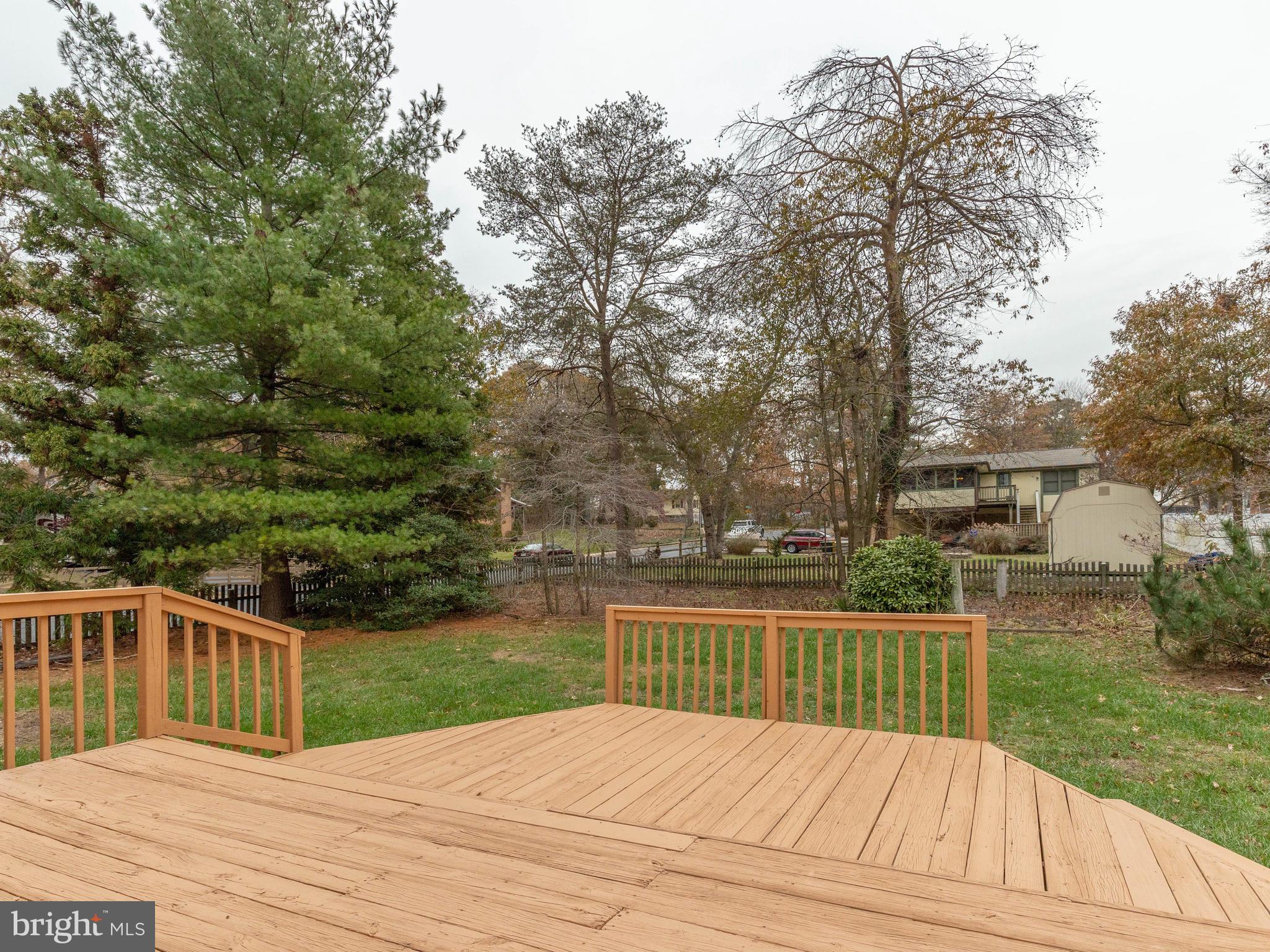 721 Mesquite Road Severn, MD 21144 - Photo 27 of 36 View from Octagon shaped Deck