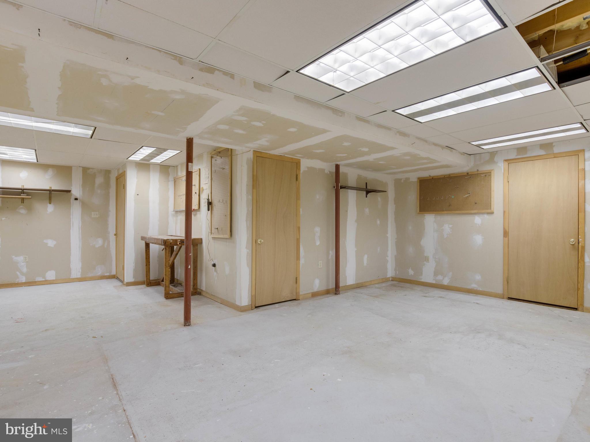 721 Mesquite Road Severn, MD 21144 - Photo 33 of 36 Unfinished Basement was massive work shop