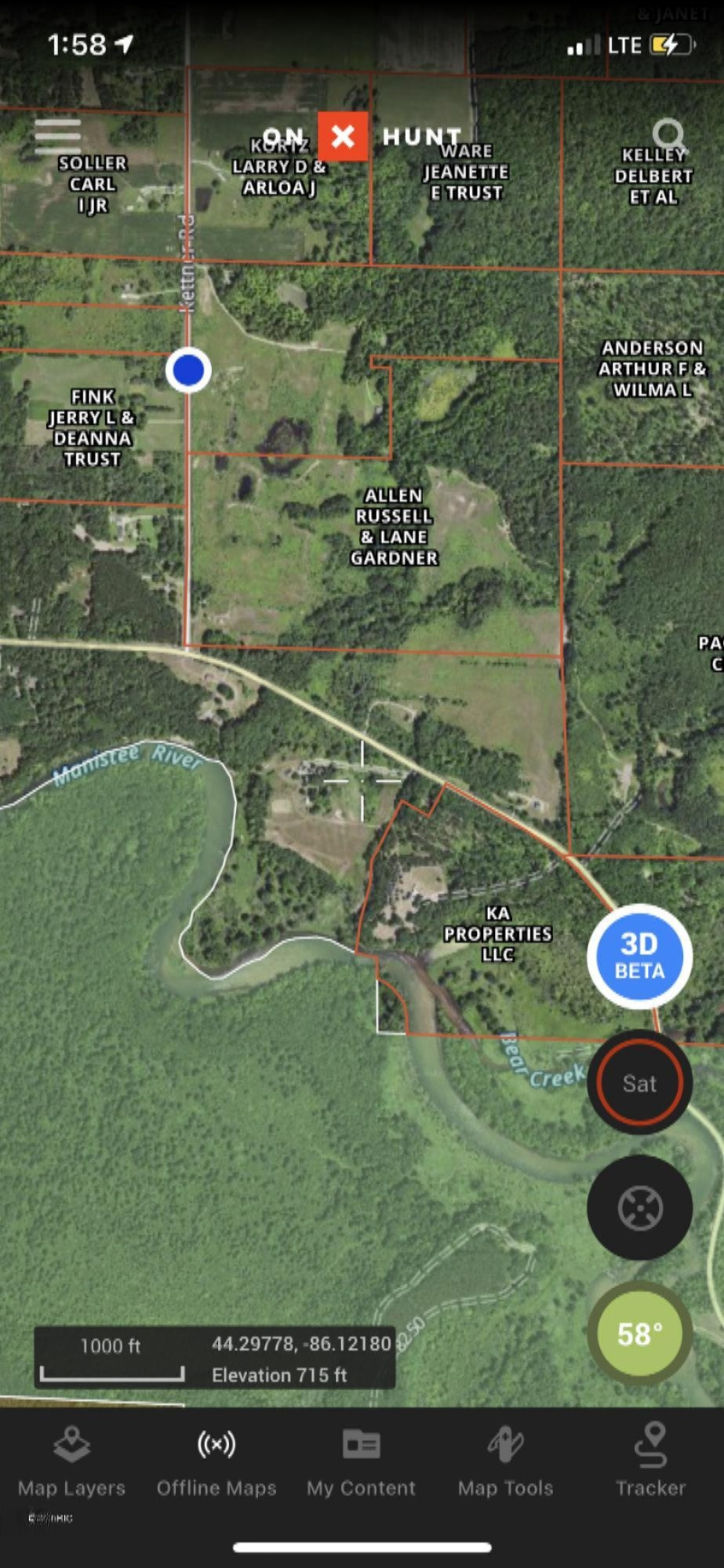 4067 Kettner Road, Unit 98 ACRES) Manistee, MI 49660 - Photo 23 of 30 Aerial View
