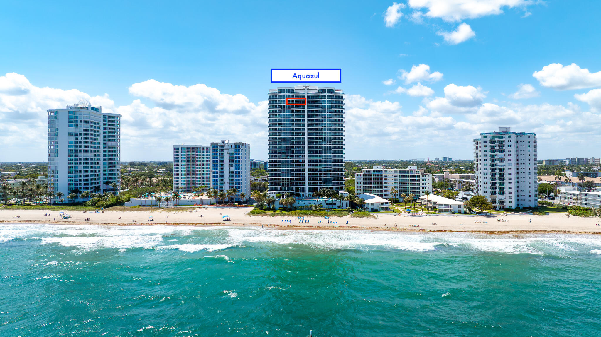 1600 South Ocean Boulevard, Unit MPH02 Lauderdale-by-the-Sea, FL 33062 - Photo 2 of 71 Aquazul from the Ocean