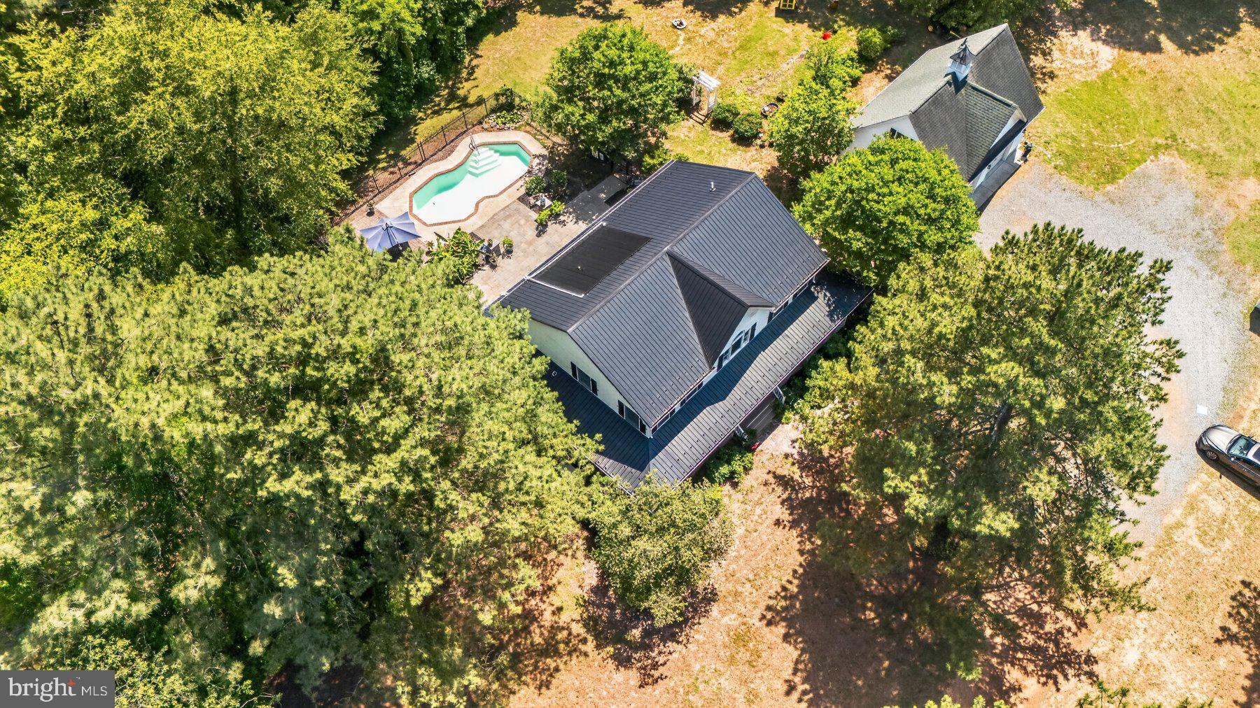 24249 McIntosh Road Hollywood, MD 20636 - Photo 55 of 66 View of Home and Pool