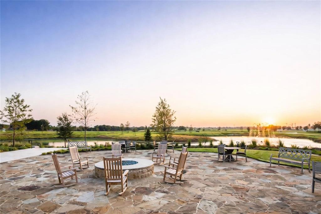 1709 Shetland Road Aubrey, TX 76227 - Photo 34 of 35 a view of a lake with outdoor space