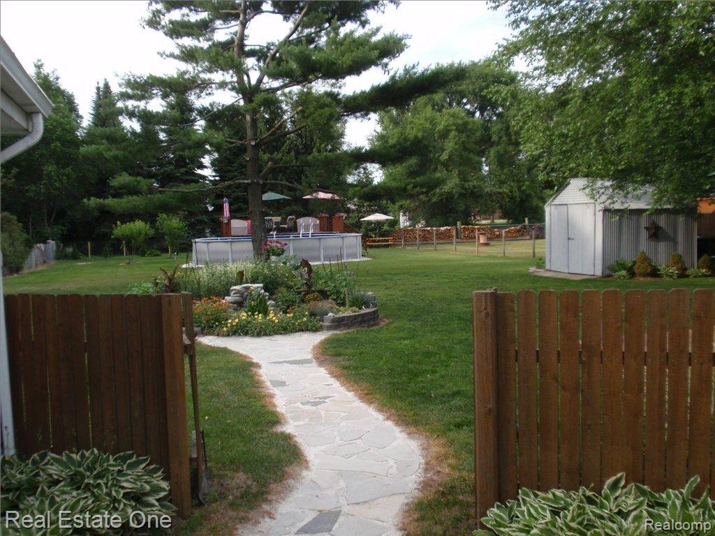 Beautiful yard view