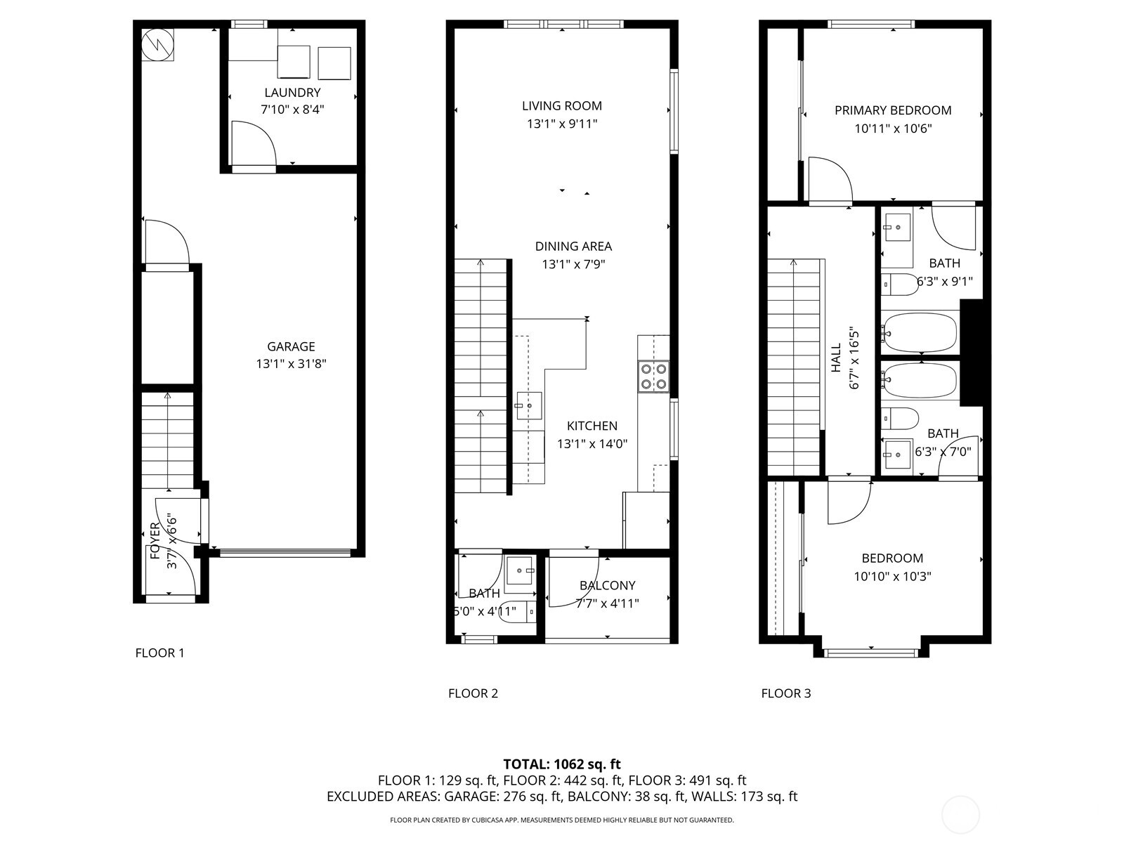 312 118th Street South, Unit 4 Tacoma, WA 98444 - Photo 6 of 37 a picture of a floor plan