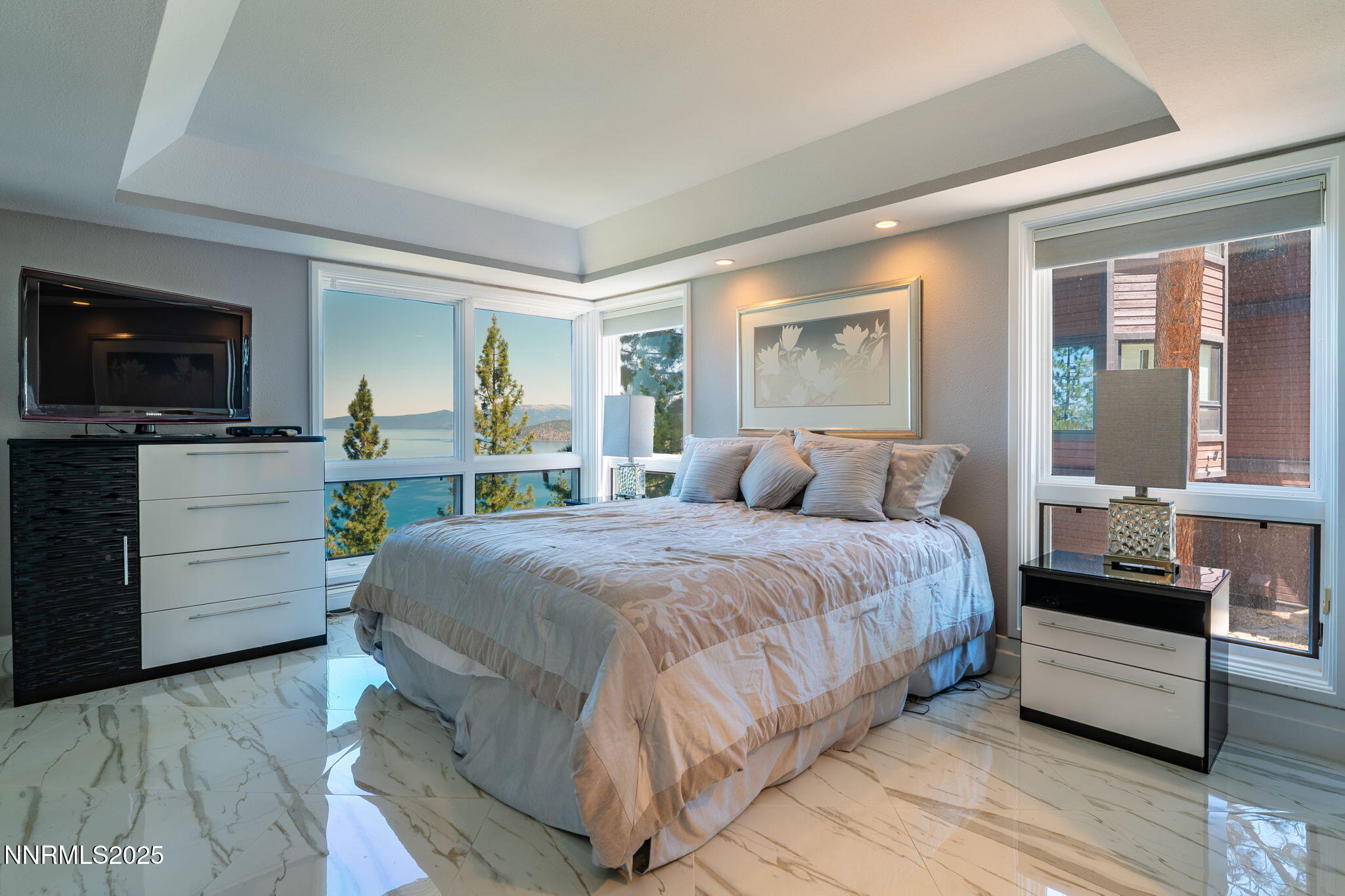 275 Chukkar Drive Glenbrook, NV 89413 - Photo 22 of 29 a bed room with a bed and a television