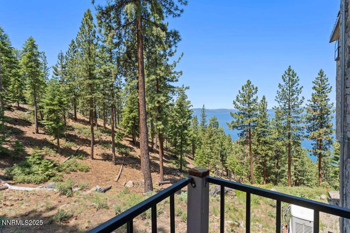 275 Chukkar Drive Glenbrook, NV 89413 - Photo 25 of 29 a view of a forest from a balcony