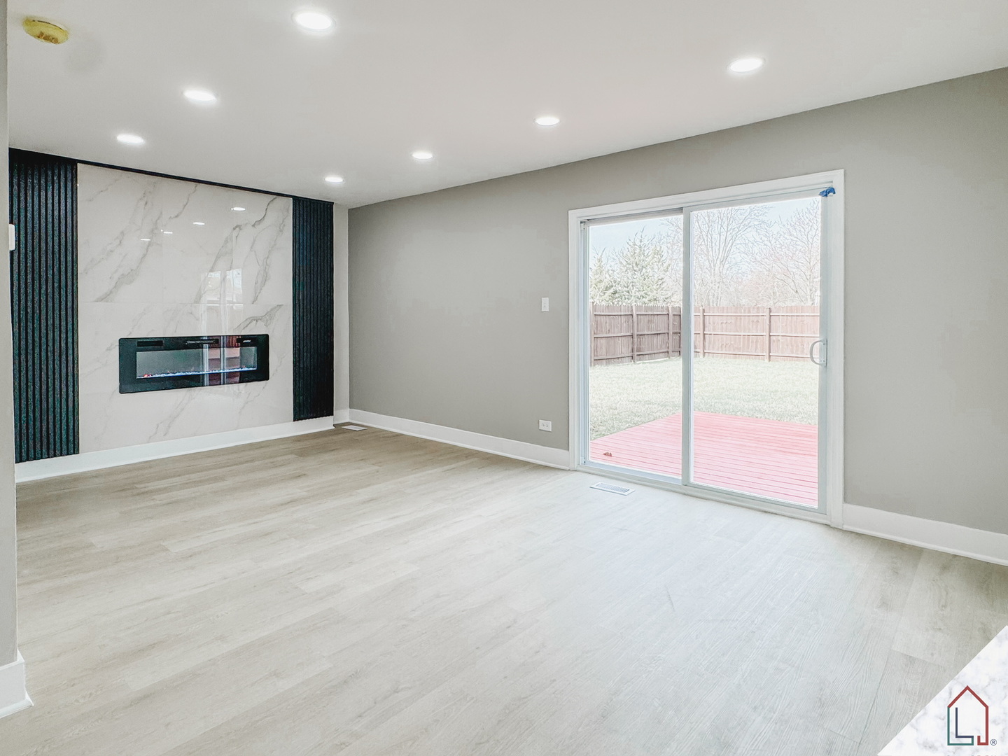 50 Willow Road Matteson, IL 60443 - Photo 15 of 23 an empty room with wooden floor and windows