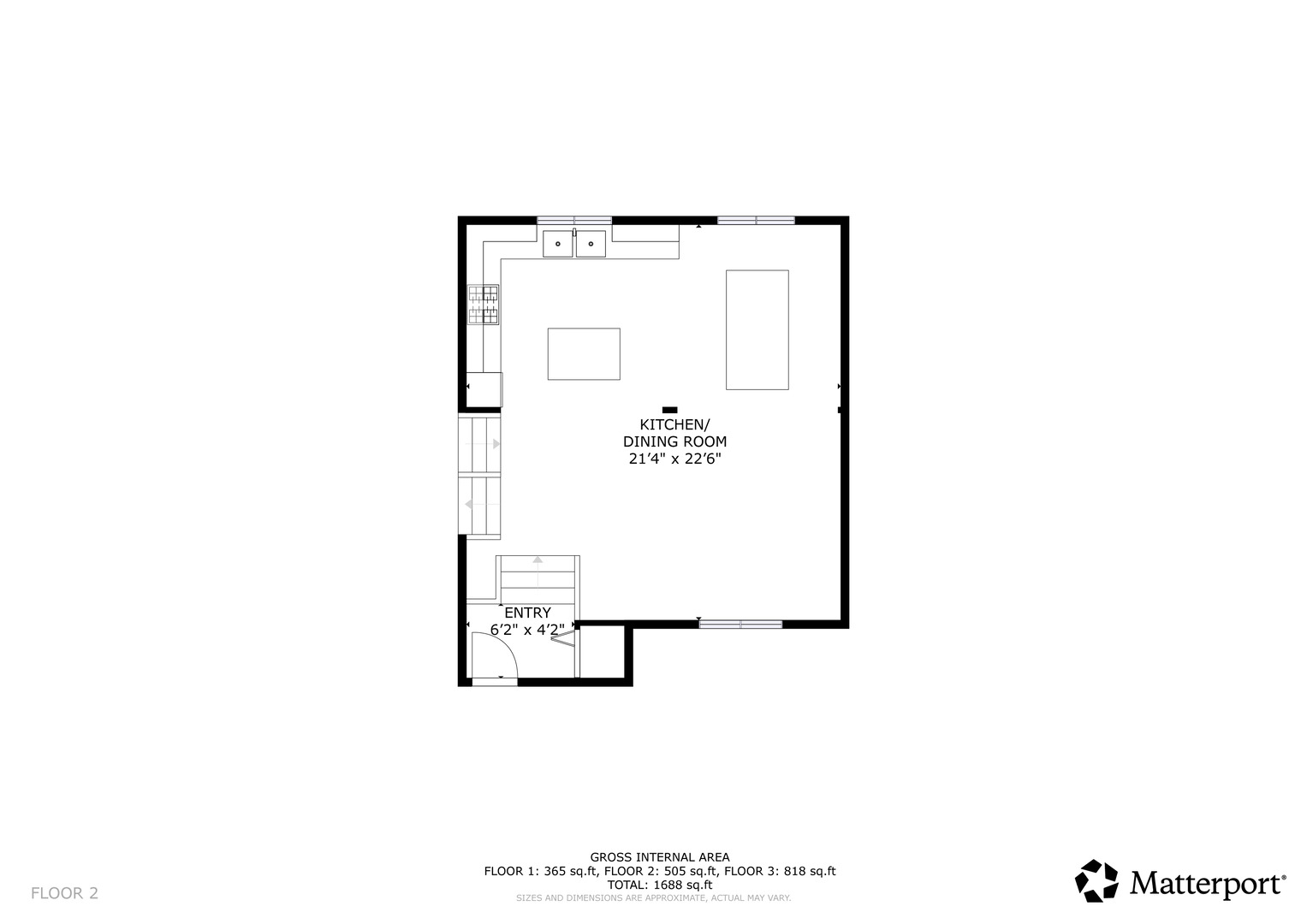 50 Willow Road Matteson, IL 60443 - Photo 21 of 23 a picture of floor plan