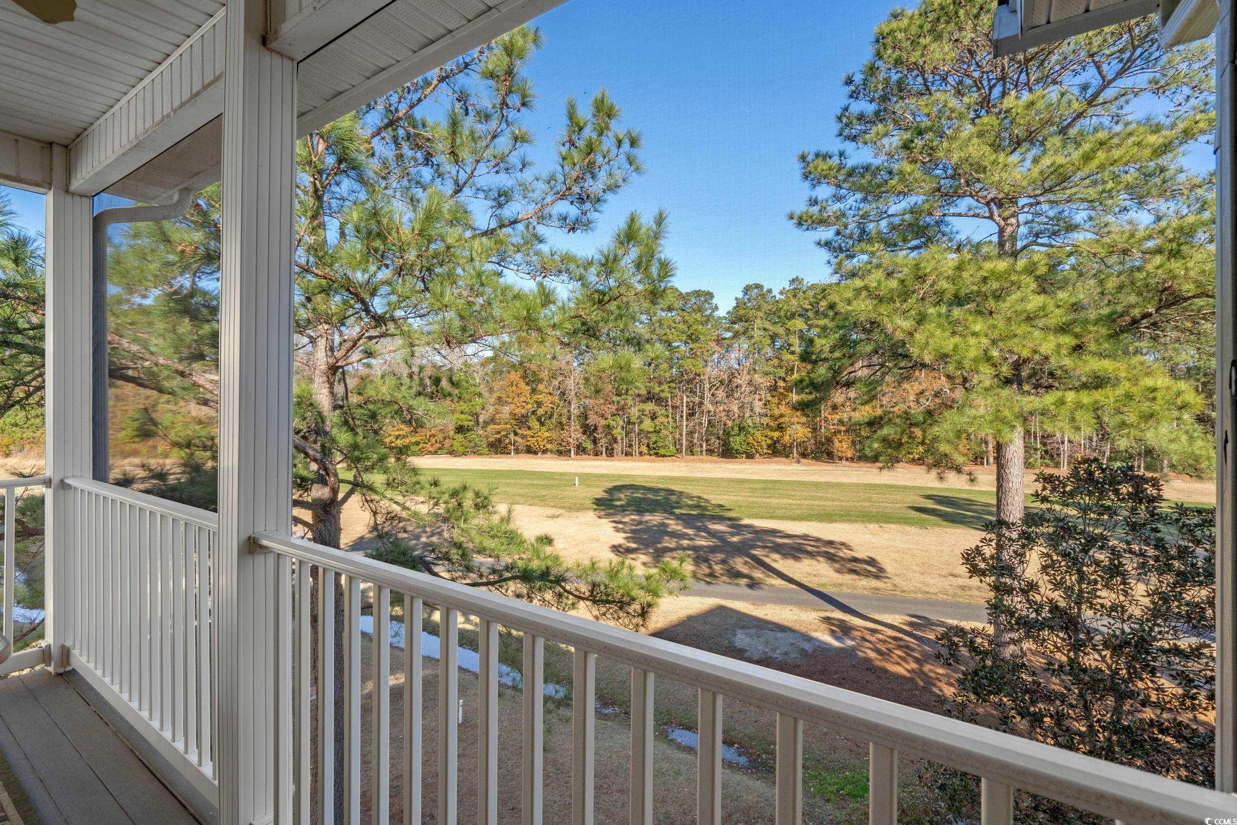 5852 Longwood Drive, Unit 301 Murrells Inlet, SC 29576 - Photo 27 of 35 View of balcony