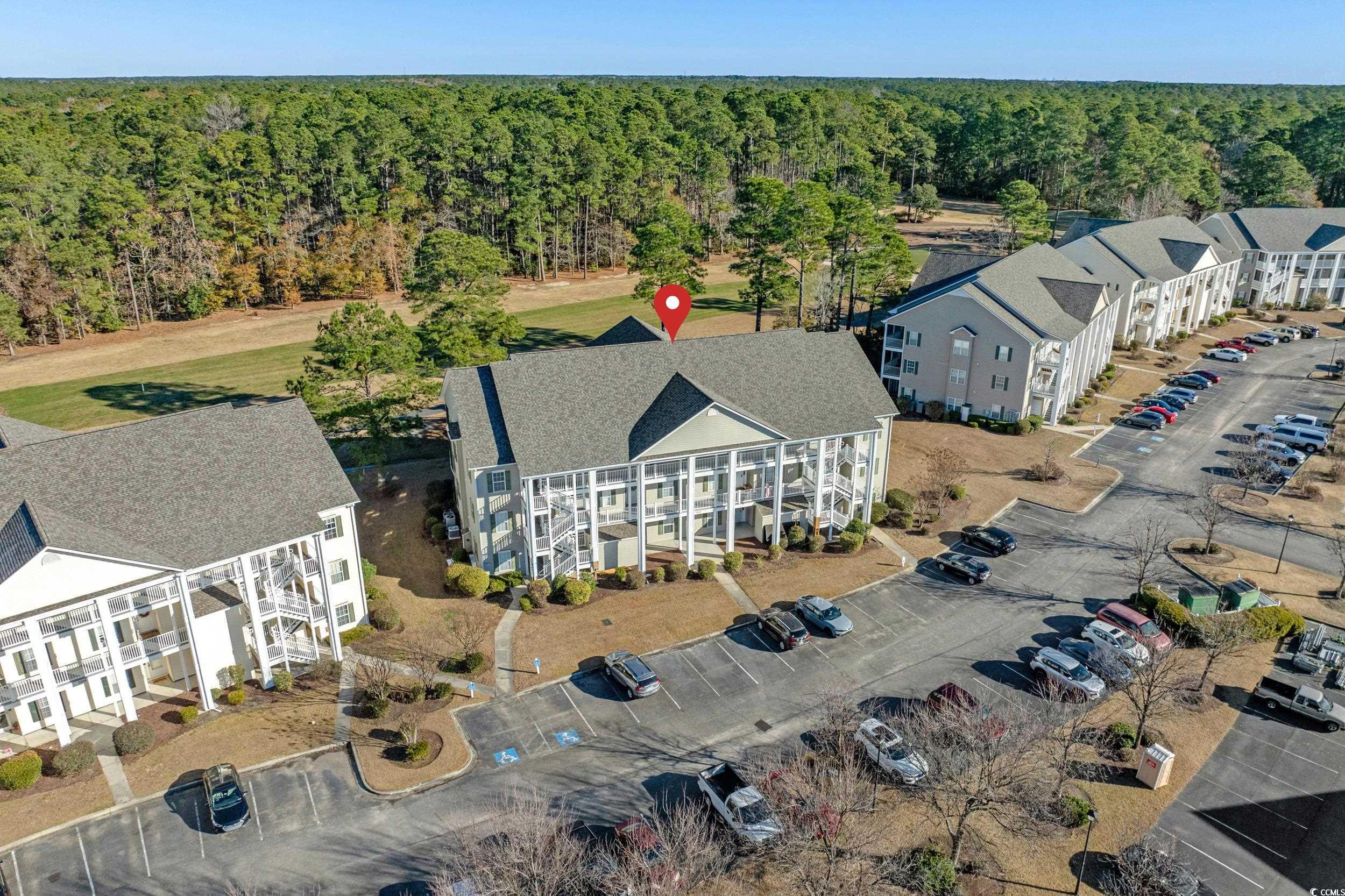 5852 Longwood Drive, Unit 301 Murrells Inlet, SC 29576 - Photo 34 of 35 Drone / aerial view