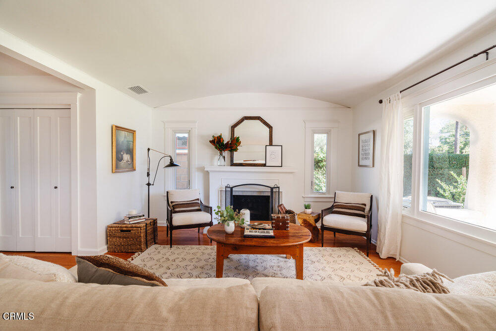 2089 Mar Vista Avenue Altadena, CA 91001 - Photo 5 of 32 a living room with furniture and a fireplace