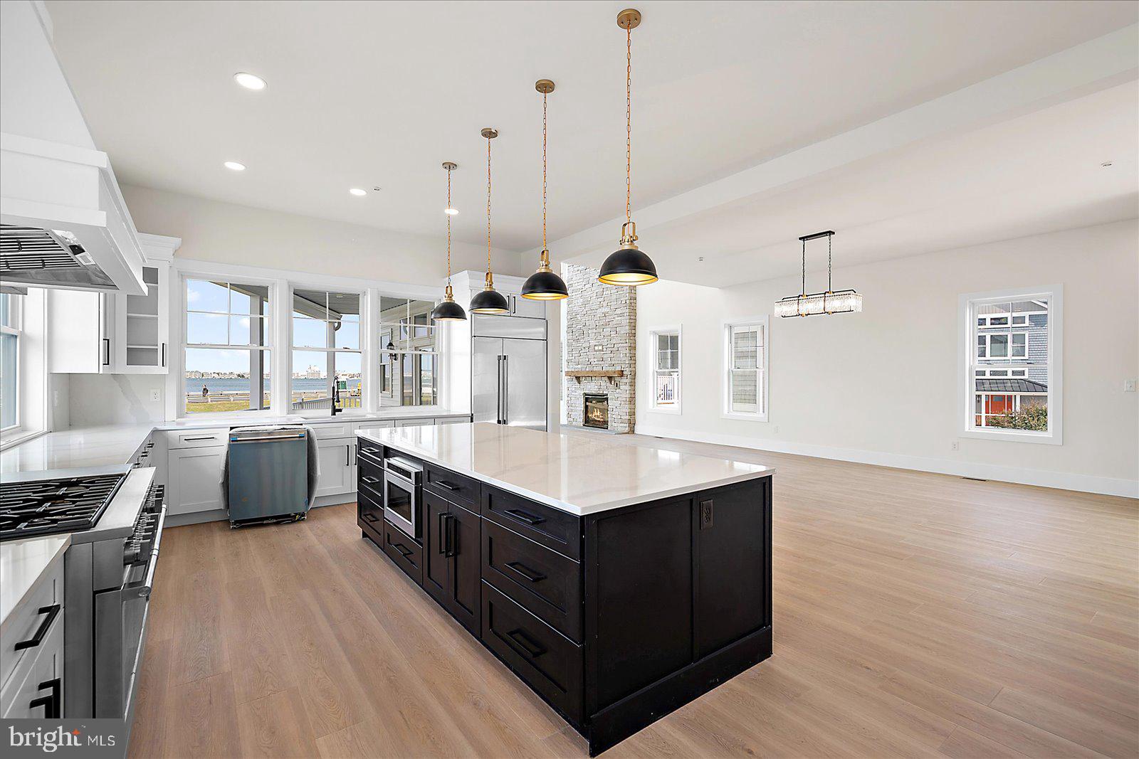 12971 Inlet Isle Lane Ocean City, MD 21842 - Photo 35 of 135 Center Island with custom lighting