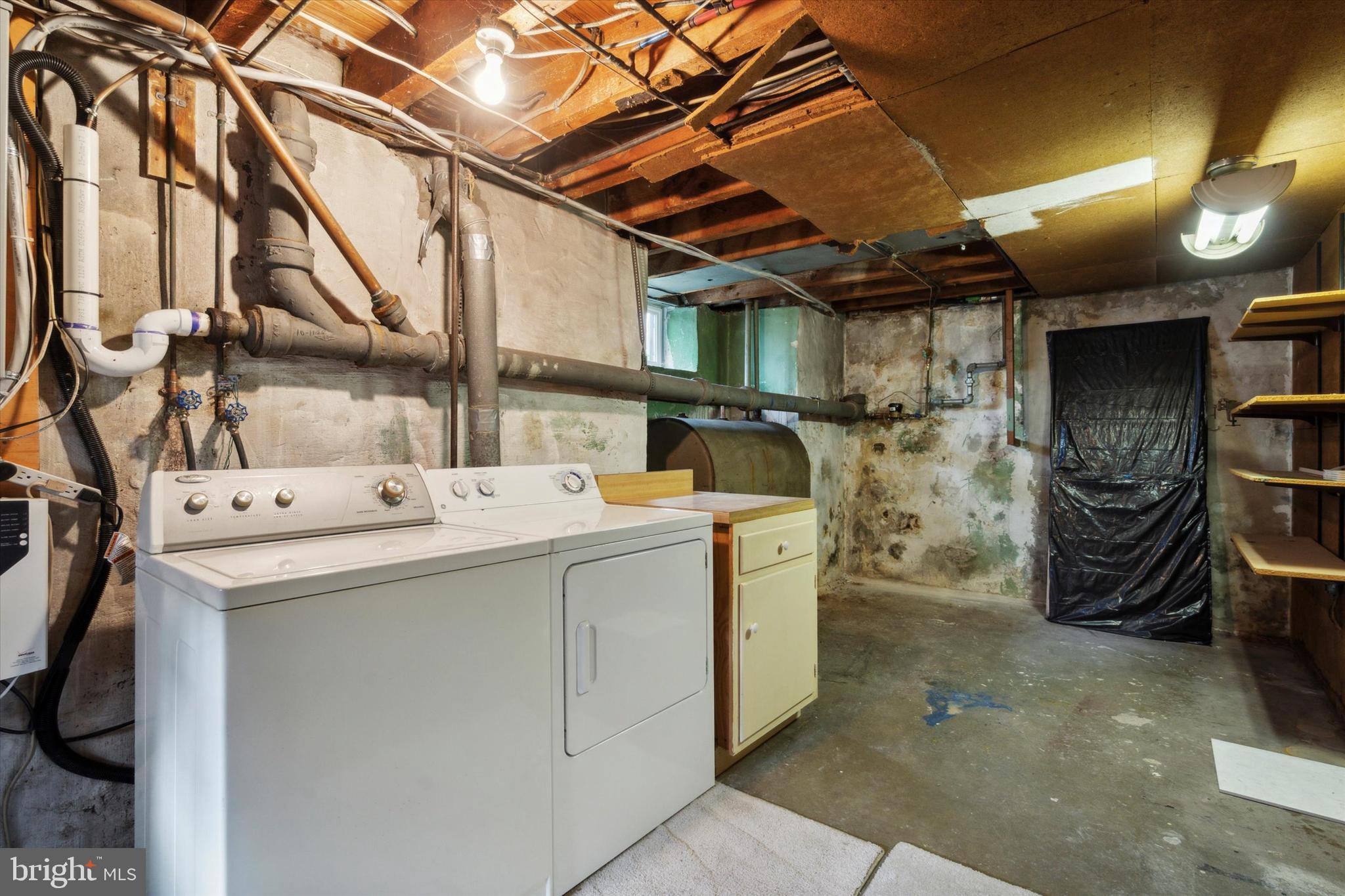 808 Dover Road Wynnewood, PA 19096 - Photo 23 of 25 Washer and Dryer Located in the Basement