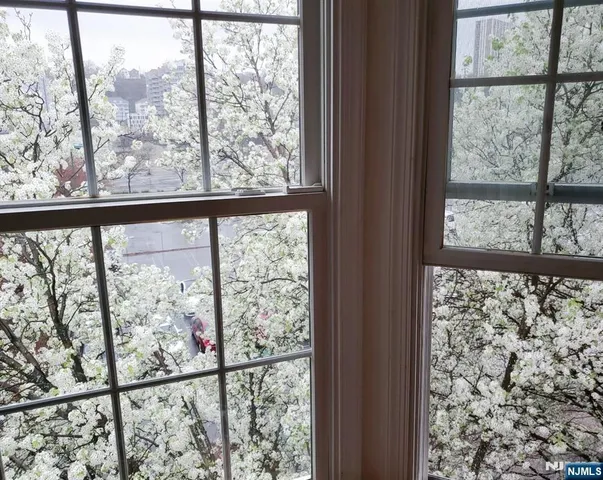 a view of a city from a window