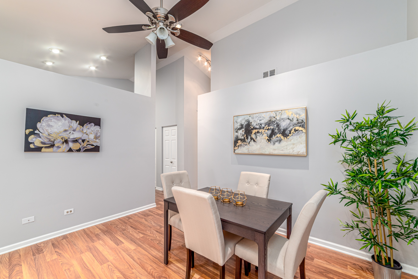 350 Chaparral Circle Elgin, IL 60120 - Photo 13 of 28 a view of a dining room with furniture and wooden floor