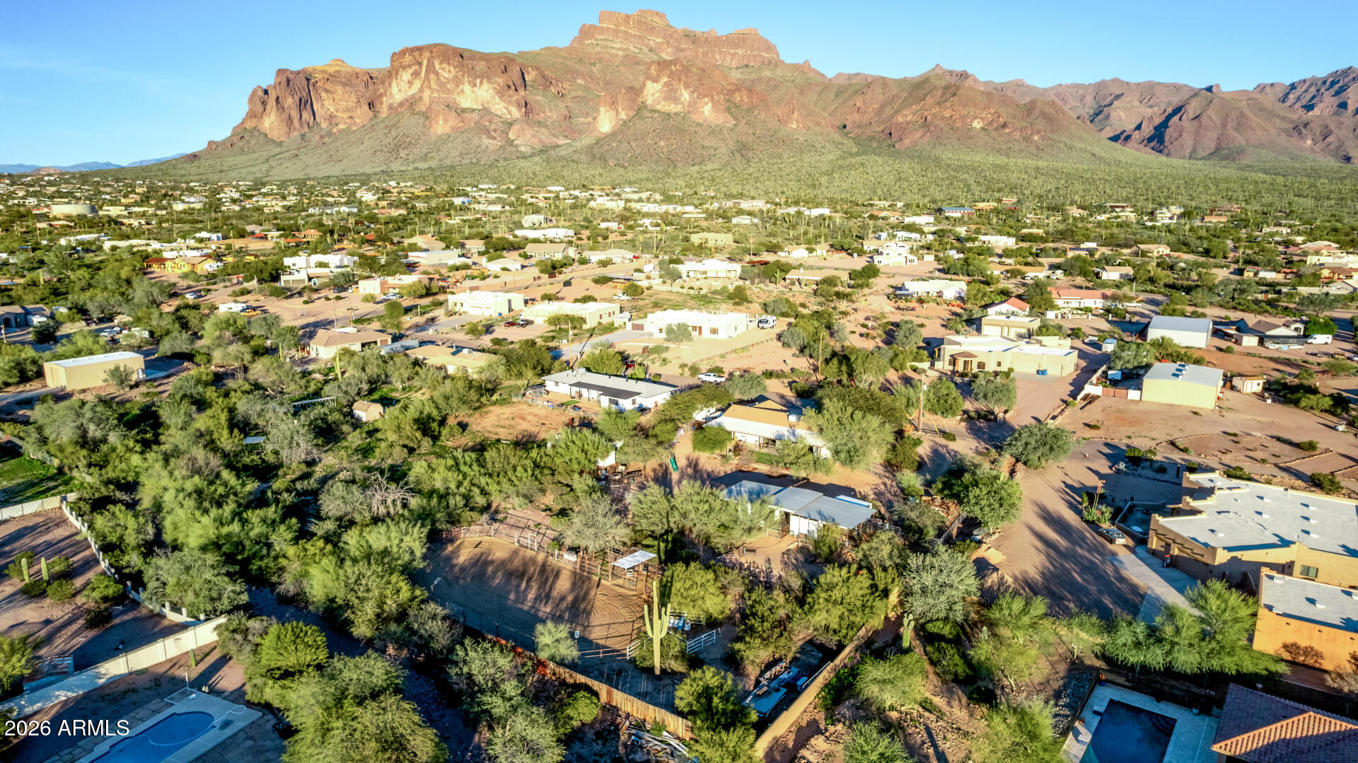 164 South Sixshooter Road Apache Junction, AZ 85119 - Photo 84 of 85 86 Six Shooter Drone
