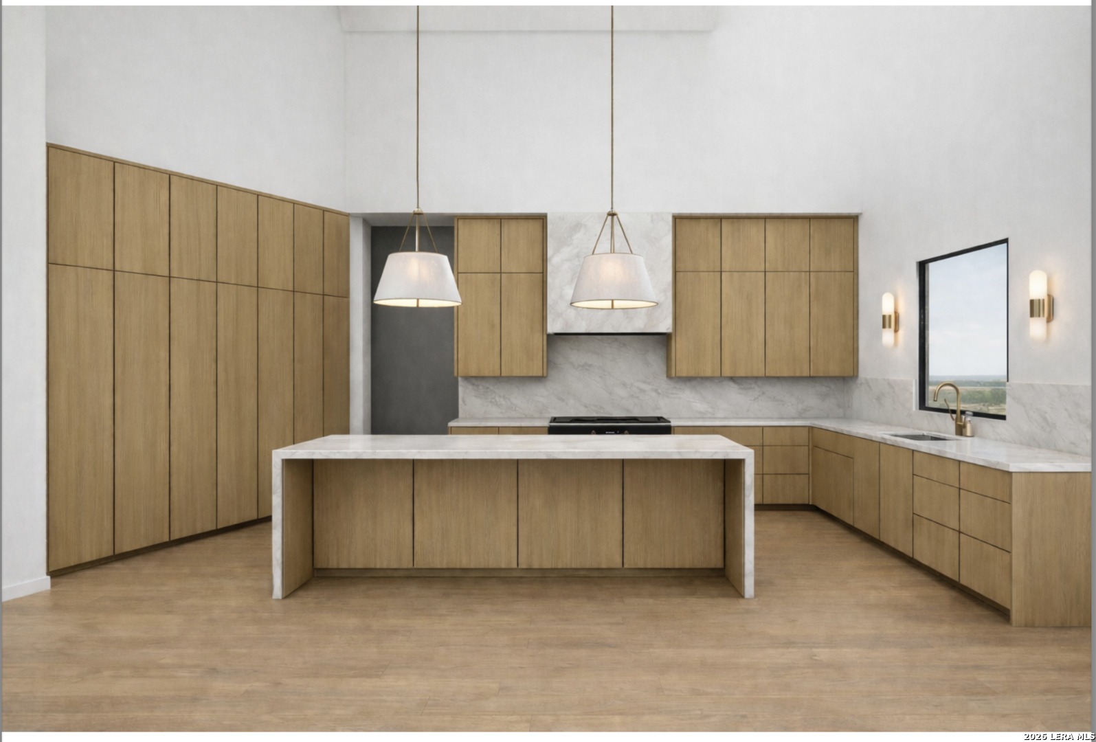 771 Early Rdg Road Bulverde, TX 78163 - Photo 16 of 26 a large kitchen with kitchen island a sink stainless steel appliances and cabinets