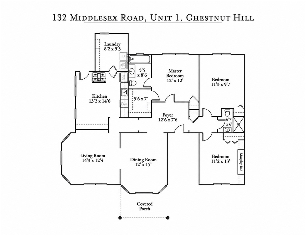 132 Middlesex Road, Unit 1 Chestnut Hill, MA 02467 - Photo 11 of 11