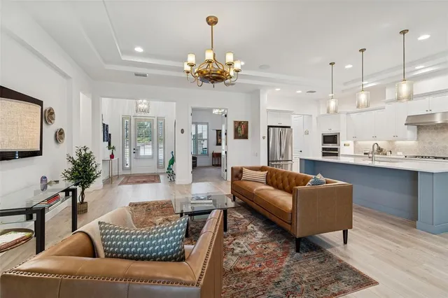 a white bath tub sitting in a bathroom