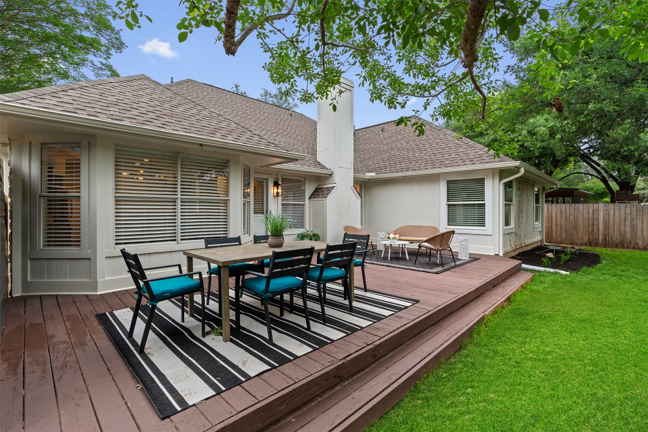 9305 Lightwood Loop Austin, TX 78748 - Photo 32 of 40 a view of a house with backyard and sitting area