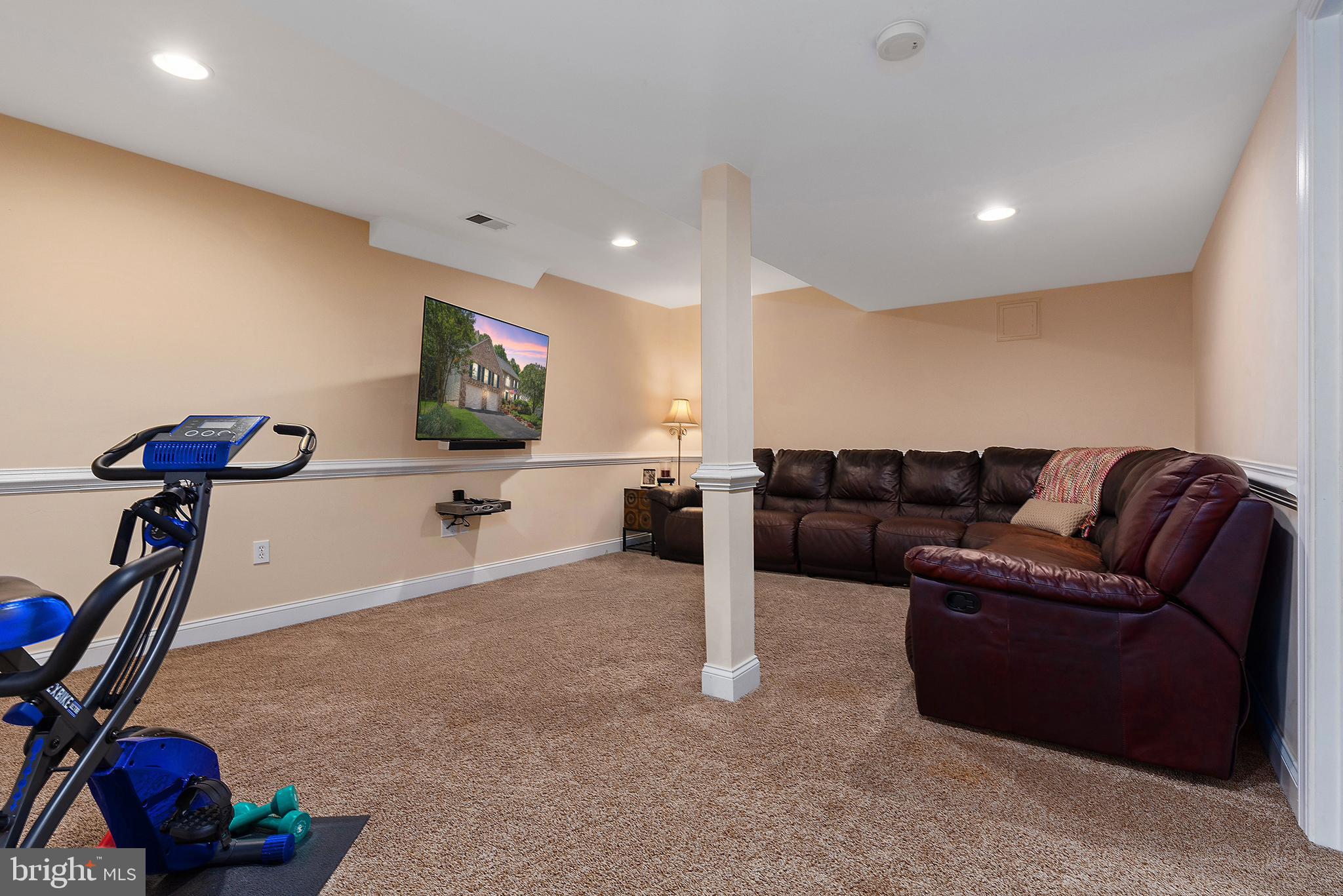 3203 Homewood Road Davidsonville, MD 21035 - Photo 34 of 49 Family room in the basement