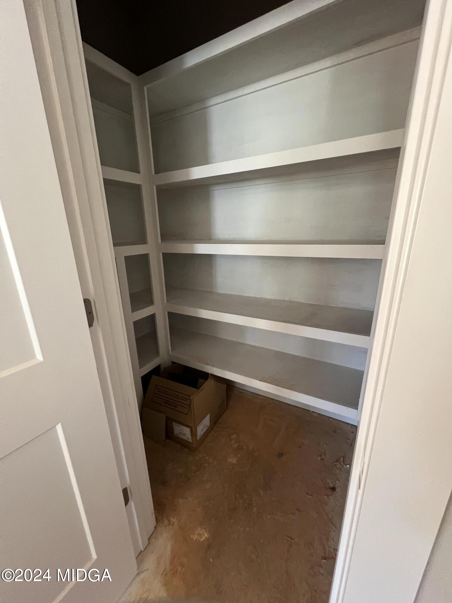 208 Copper Crossing Forsyth, GA 31029 - Photo 23 of 23 a view of walk in closet with empty racks