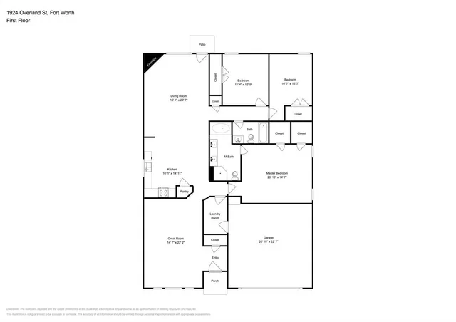 a picture of a floor plan